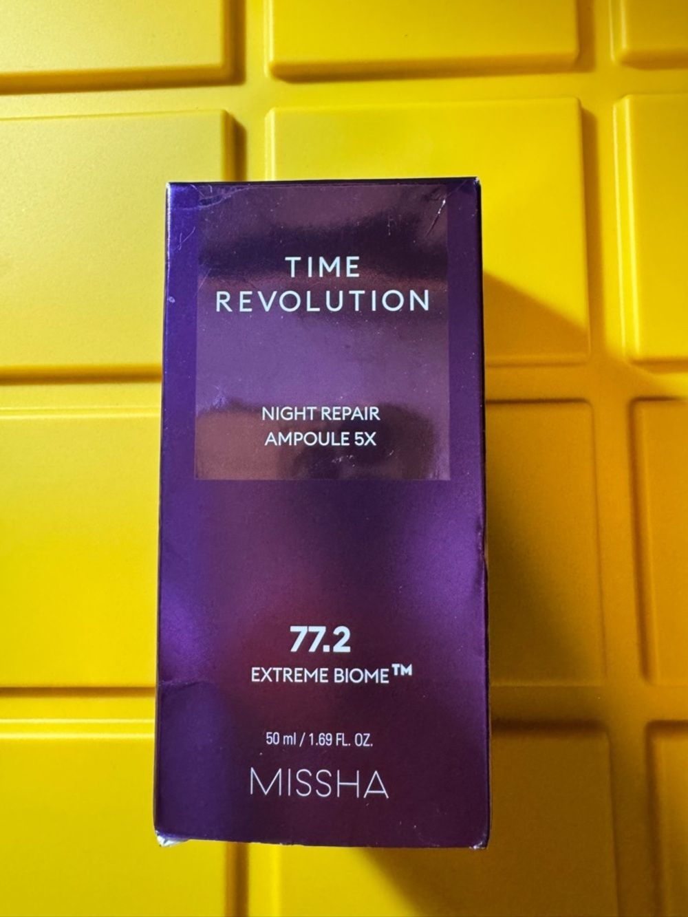 Time Revolution Night Repair Ampoule 5X - Purple